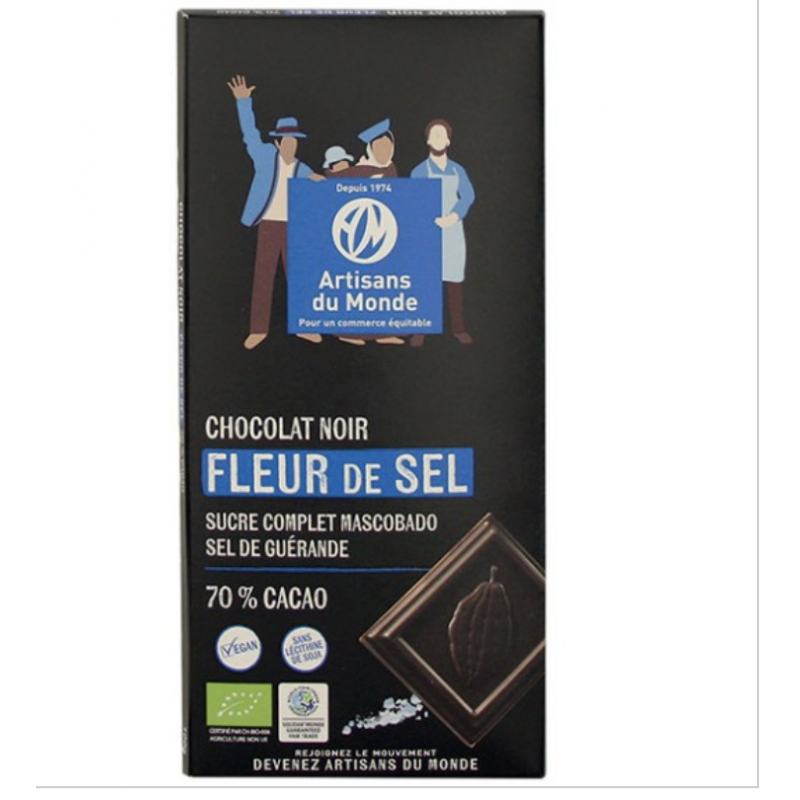 Chocolat noir équitable 70%